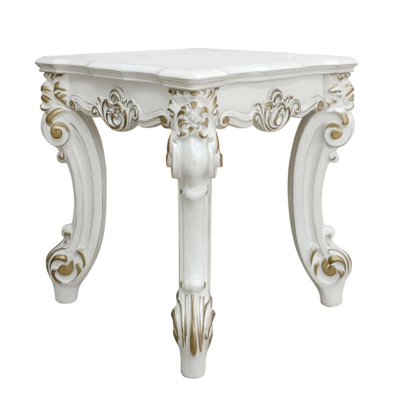 Table de bout carrée antique