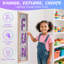 Cadre mural Sequin Sensory - panneau sensoriel en tissu Sequin 39 po x 12 po pour enfants - Tableau à paillettes réversible mural avec plusieurs options de couleurs pour la salle sensorielle, la thérapie et la maison-1110500802