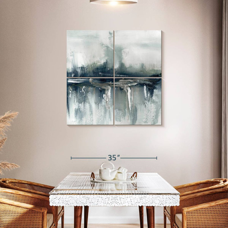 Indyscape II, 38" H x 38" W