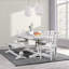 Caleb 78" Dining Table Distressed Ivory-1063931748-1063931750