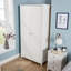 Citronelle 2 Door Manufactured Wood Wardrobe