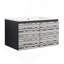 Floating Wall-Mounted Bathroom Vanity With Ceramics Sink & Soft-Close Cabinet Door-Package-1906410749