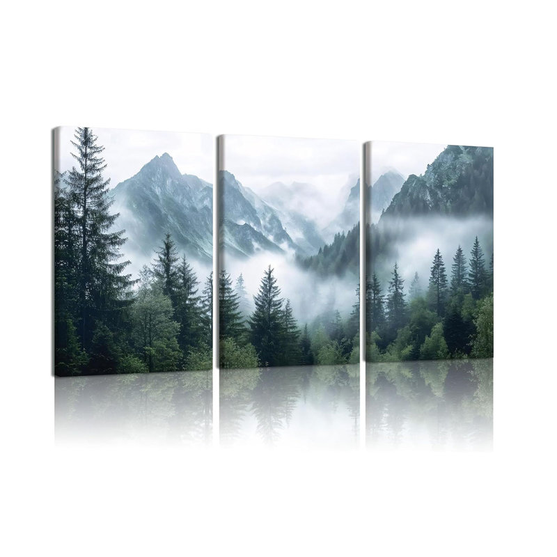 3 Piece Wrapped Canvas Print