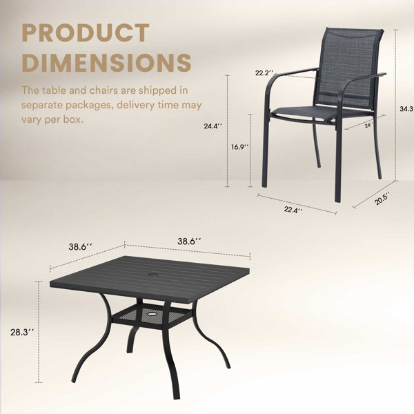 Dimensions du produit