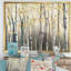 «Golden Birch Forest I», reproduction sur toile encadrée-48413291-48413295