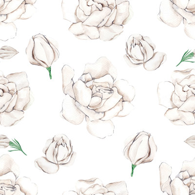 Peel & Stick Floral Roll
