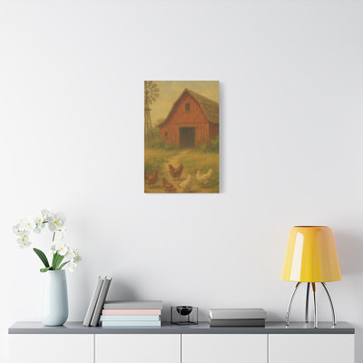 Apel Single Picture Frame Print on Canvas