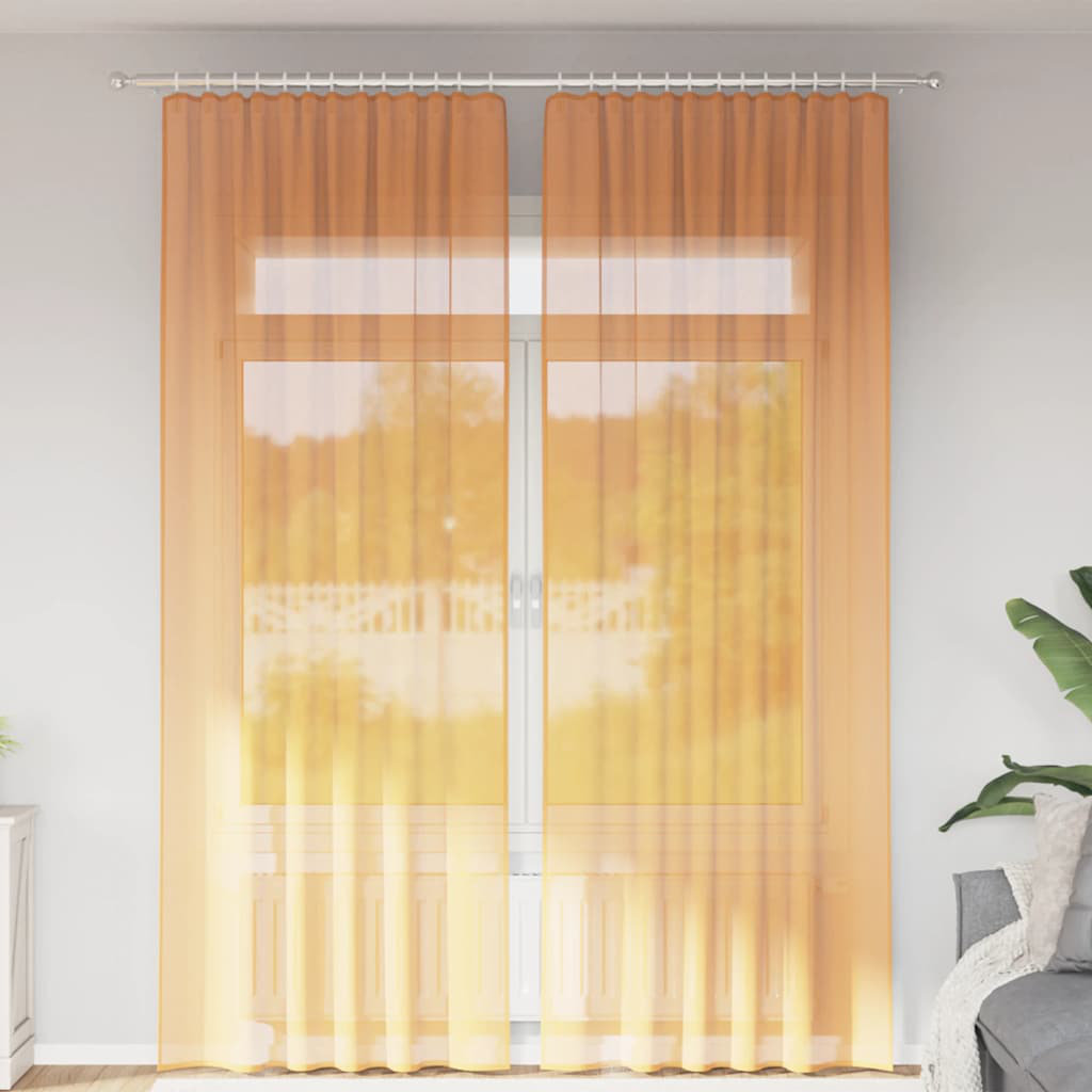 Semi Sheer Curtain Pair