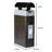 Commercial Zone Avante Trash Container, Narrow Unit w/Canopy Lid, Liner Included-112233612