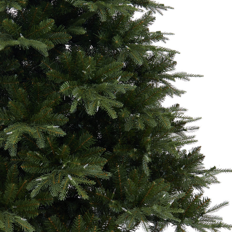 Traditional Christmas Tree with Lights, Christmas Tree with Coloured Lights with Controller, 4.5 ft