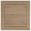 Table de bout en bois massif Gundrath