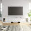 Youssouf Extendable TV Stand with Three Drawers-1155663324