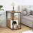 Cat Furniture End Table Cat House With Scratching Post-131120697