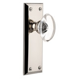 Grandeur Fifth Avenue Plate Double Dummy with Provence Crystal Door Knob