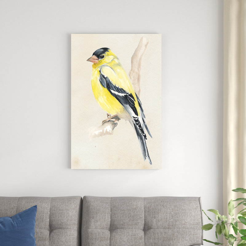 Petit oiseau sur une branche III, H 36 po x l 24 po x P 1,25 po