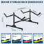 Support de rangement pour kayak pour 2 kayaks