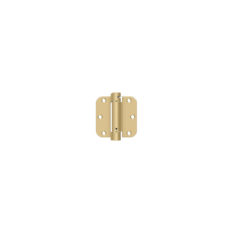 Steel Hinge, PVD Polished Brass