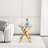 Tempered Glass Top End Table-303538942