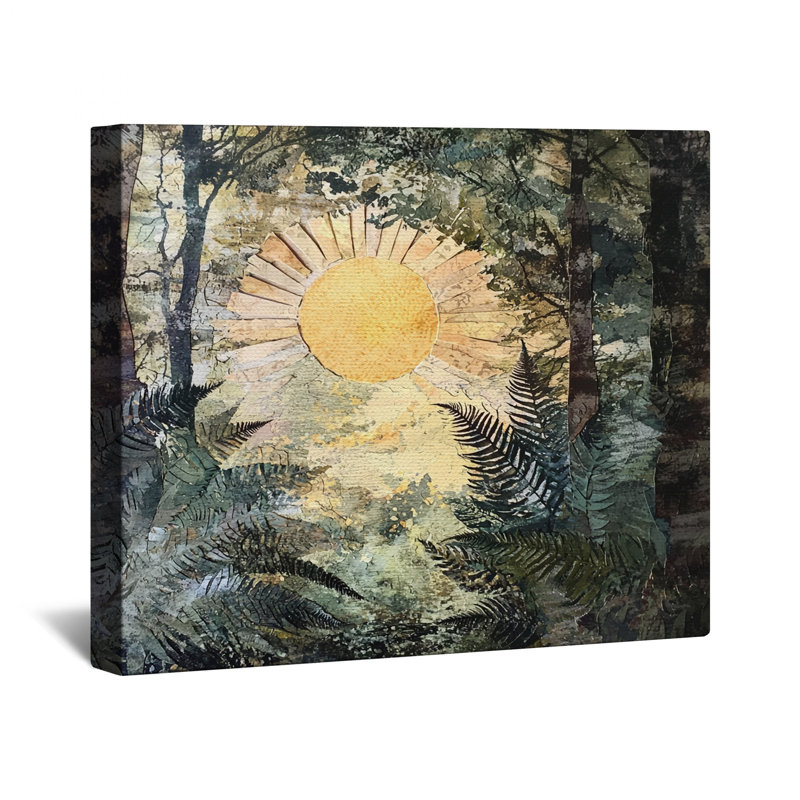Toile tendue à la lumière du soleil, 32 x 32 inches