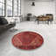 Tapis à motif oriental rouge / brun-585216177