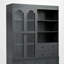 Freestanding Kitchen Pantry Cabinet, Maximized Storage Design, Shaker Detailing, Classic Style, Living & Dining Room-1695050956