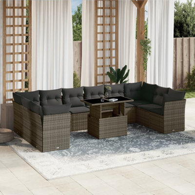 Ensemble de canapé de jardin Vidaxl