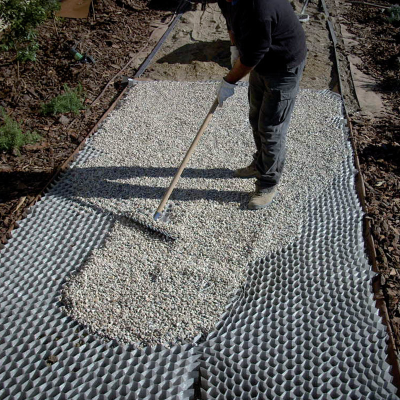 Ground Grid Stabilization System Shade Cloth and Cover, 2" H x 300" W x 48" D