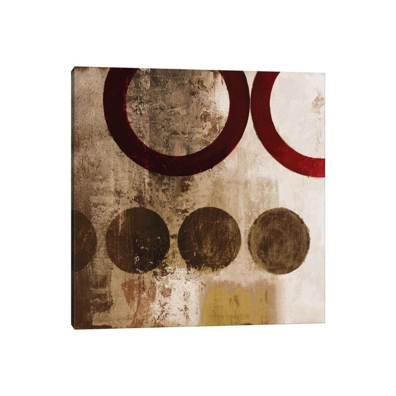 Red Liberate Square II by Michael Marcon - Wrapped Canvas Gallery-Wrapped Canvas Giclée, 93.98 cm H x 93.98 cm W x 1.91 cm D
