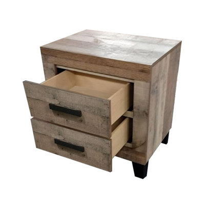 Table de chevet 2 tiroirs Farmhouse