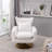 360-Degree Swivel Accent Chair with a Pillow-2016604943