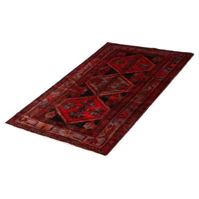 Tapis noir Konya Anatolian 4 pi 2 po x 6 pi 9 po