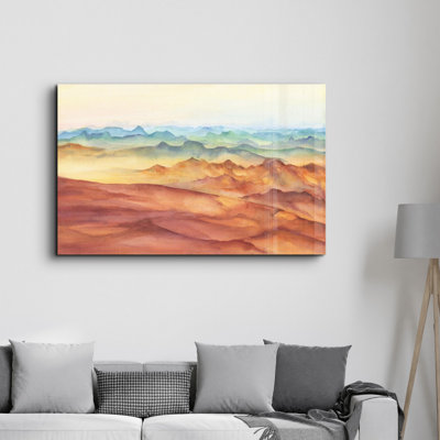 Decorative Tempered Glass Painting