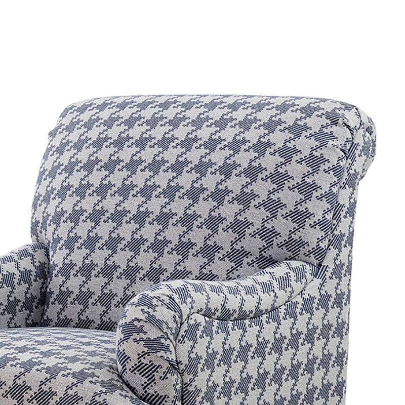 Fauteuil Raymonde, Mélange de polyester bleu