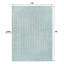 Tapis turquoise / crème Kelliann-1725294765