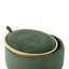Table basse ronde avec repose-pieds-740005628