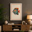 Tropical Fish Study Botanical - Wrapped Canvas-990930476-990930472