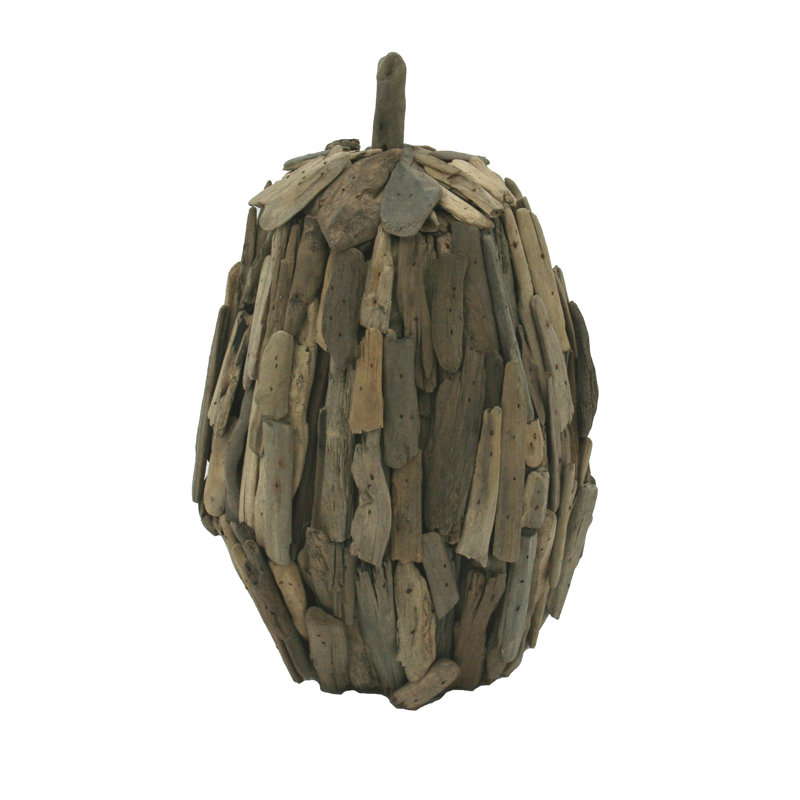 Thanksgiving Pumpkin Decorative Accent, 15.5" H x 9" W x 9" D