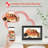 Wifi Digital Picture Frame, 1280X800 HD IPS Touch Screen Photo Frame Electronic, 32GB Memory, Auto-Rotate, Wall Mountable, Share Photos/Videos Instantly Via App From Anywhere