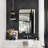 Lucia Contemporary Rounded Rectangle Bathroom Vanity Mirror-1411778700-1411778703