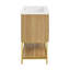 Carre 24" Bathroom Vanity In White Oak