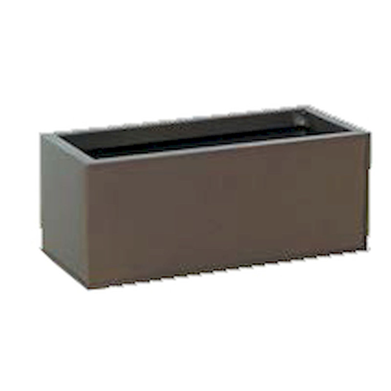 Gosnell Metal Pot Planter, Brown