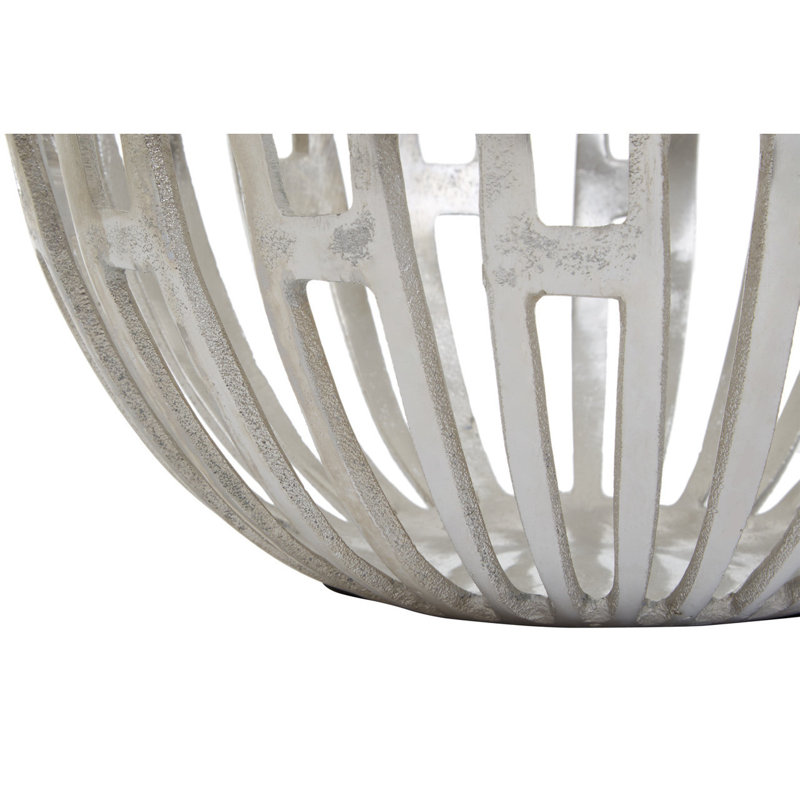 Laskey Aluminum Decorative Bowl, 21cm H x 35cm W x 35cm D