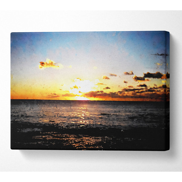 House of Hampton Ocean Daybreak - Wrapped Canvas Art Prints | Wayfair.co.uk