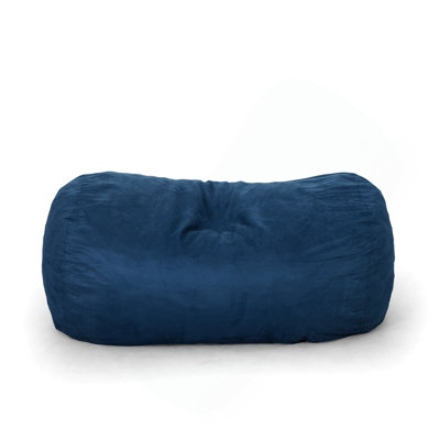 Marlin 6.5 Foot Suede Cylindrical Bean Bag