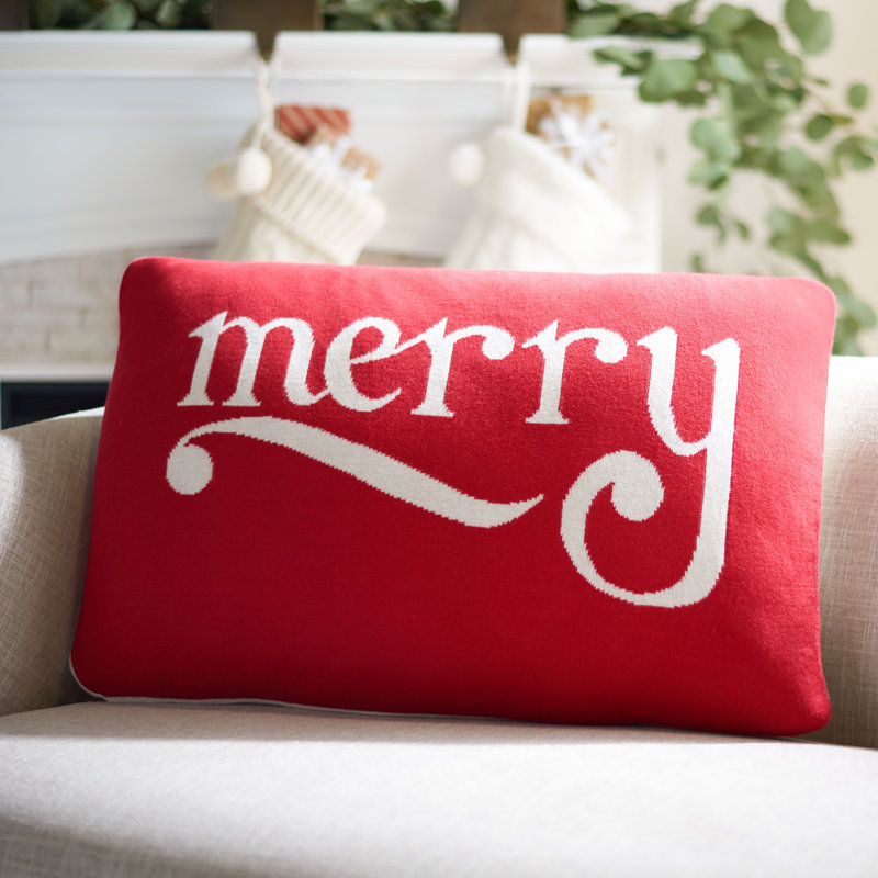 Cotton Reversible Throw Pillow