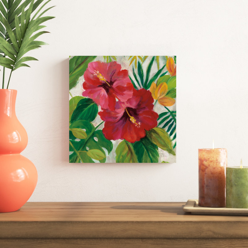 Bijoux tropicaux I V2, H 12 po x l 12 po
