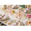 Rosy English Garden Enamel Salad/Dessert Plate