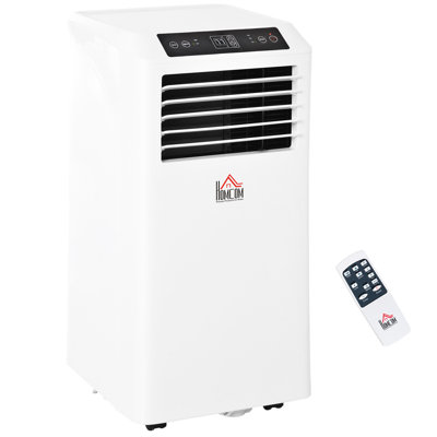 HomCom 8000 BTU Portable Air Conditioner with Dehumidifier Function and Fan
