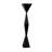 Brixton 66'' Matte Black Torchiere Floor Lamp