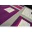 Tapis mauve / gris Costanza